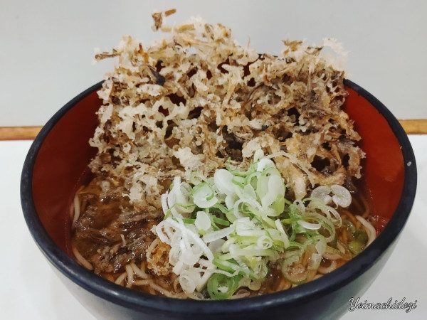 「まいたけ天そば（510円）」@おくとねの写真