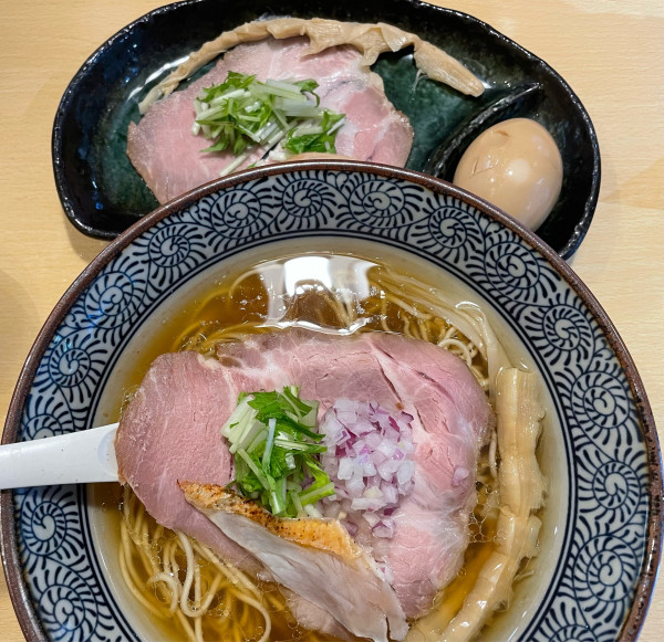 「金目鯛特製中華蕎麦」@鴨と上州地鶏 中華そば 鷹の写真