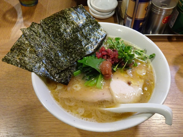 「夏の塩梅ラーメン（1,100円）」@らーめん ぱったぱたの写真