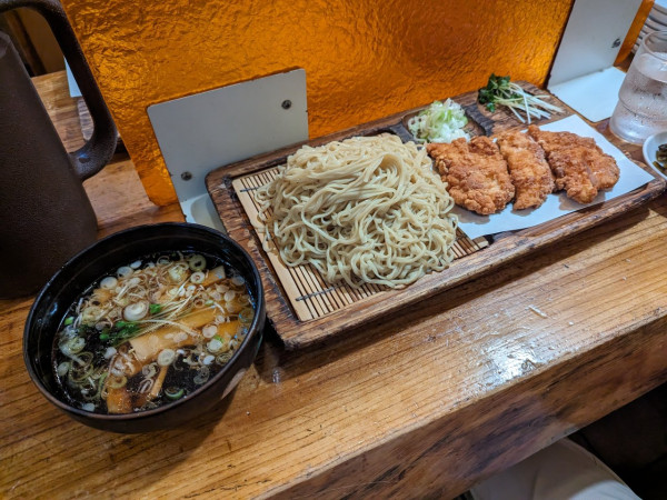 「こうようつけ麺中盛」@新高揚の写真
