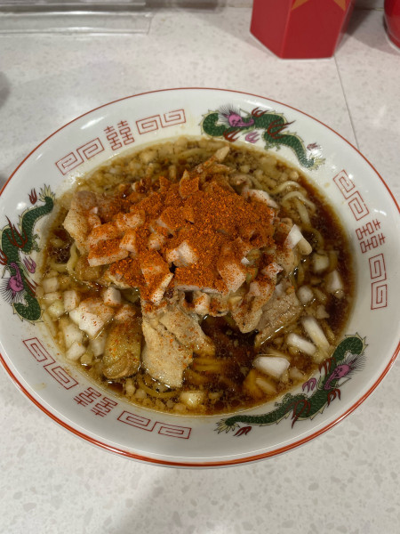 「限定 星印ストロングスタイルそば」@ラーメン星印の写真