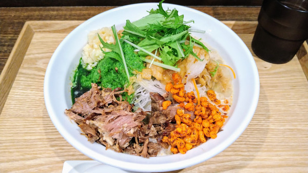 「【限定】冷やニラ脂中華」@NIBOSHIMANIAの写真