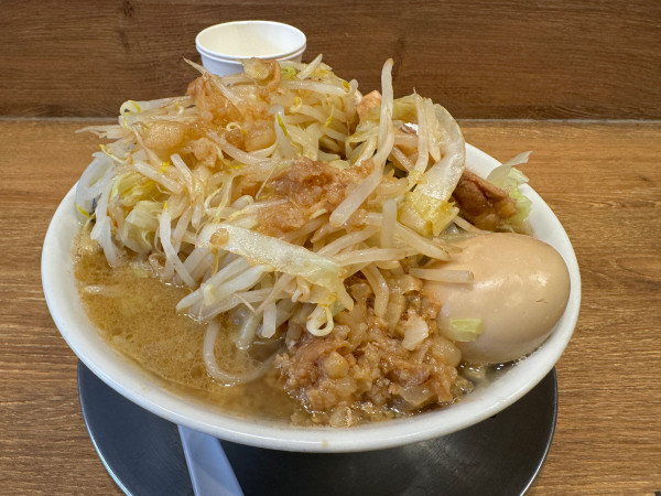 「ラーメン　大盛り」@ジャンクガレッジ 大宮駅前店の写真
