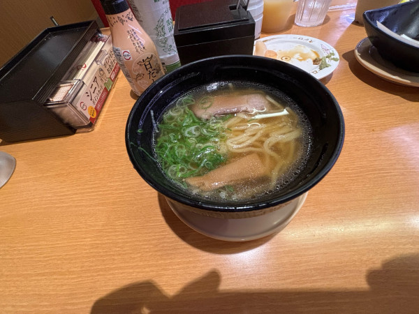 「かしわぎ監修塩とんこつラーメン（480）」@スシロー 国分寺店の写真