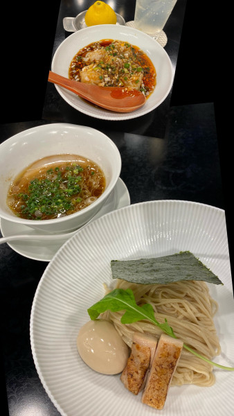 「醤油つけ麺 ¥1400 and so on」@創作麺工房 鳴龍の写真