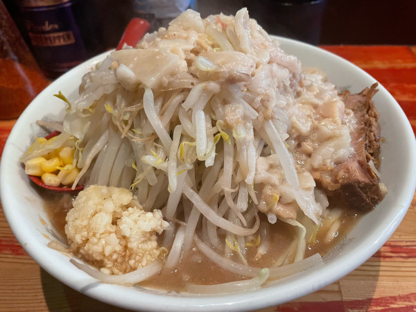 「ミニラーメン ¥950」@ラーメン二郎 会津若松駅前店の写真