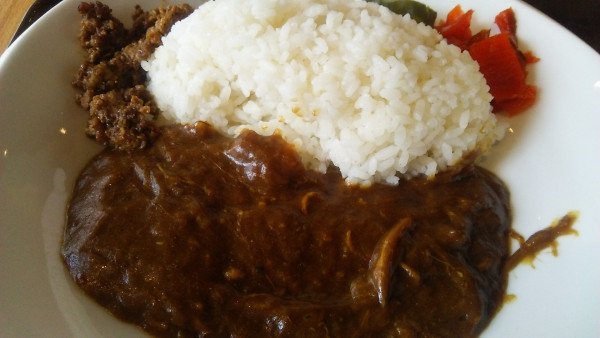 「鶏肉入りカレーライス 900円」@たまねぎ本舗 さすらい屋の写真
