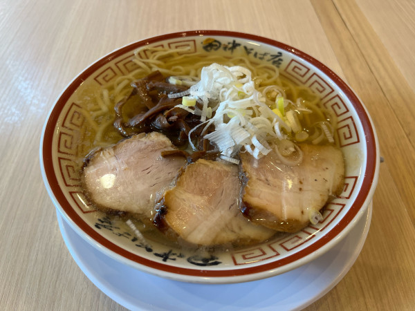 「【夏季限定】冷かけ中華そば 900円」@中華そば専門 田中そば店 武蔵境店の写真