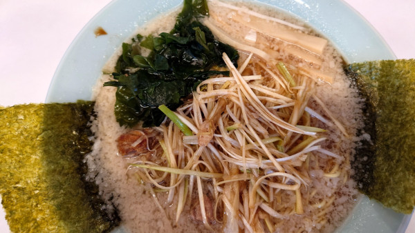 「ネギラーメン並　750円」@ラーメンショップ 片柳店の写真