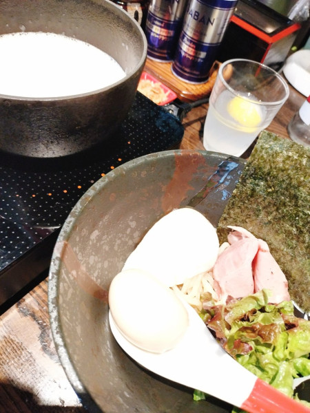 「濃厚鶏白湯つけ麺(塩)1,200円」@麺屋 時茂 西川口店の写真