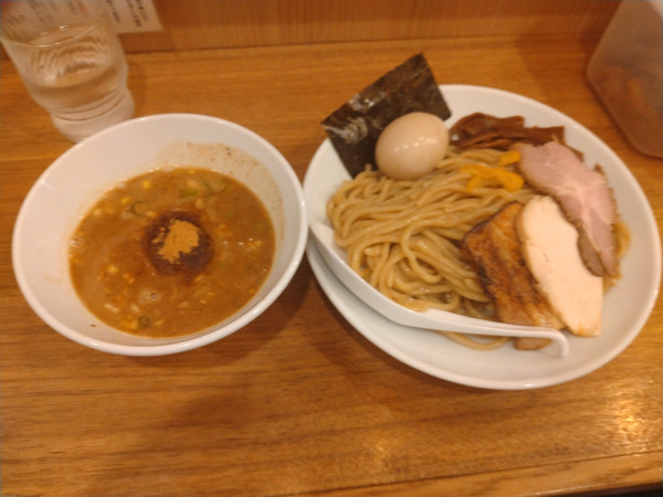 「味玉 濃厚つけめん¥1200-」@下町中華そば すずめ食堂の写真