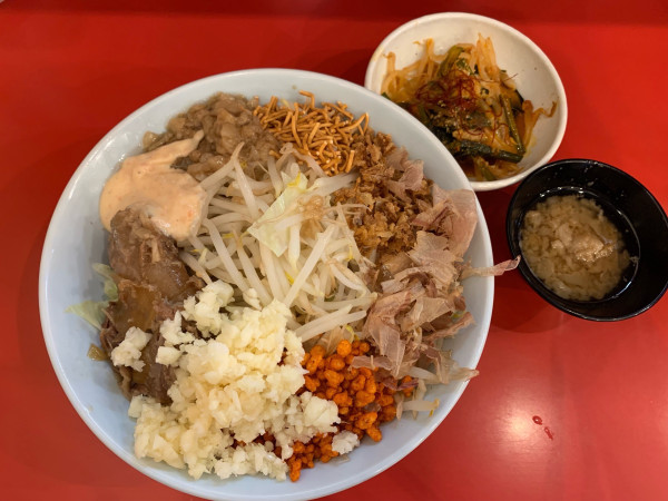 「スタメン全マシ辛ニラTP」@スタミナフェアの写真