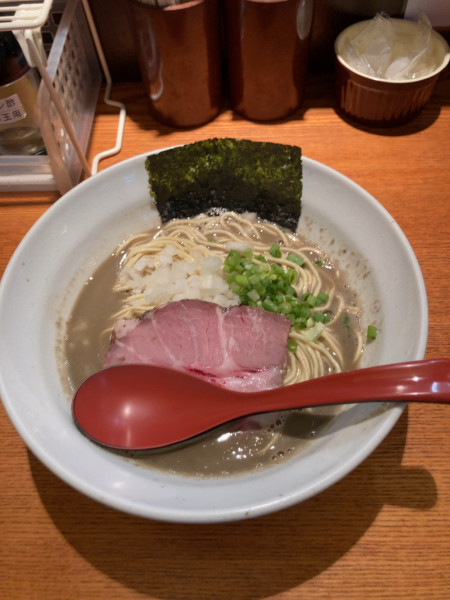 「煮干しそば　極　980円」@麺屋 烈の写真