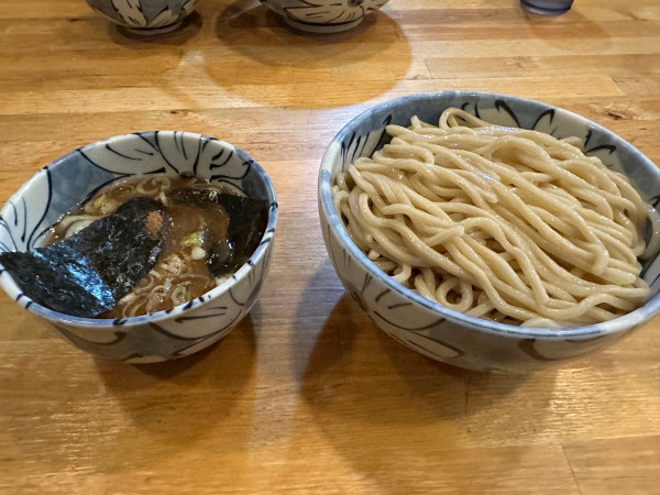 「つけ麺　900円」@自家製麺 然の写真