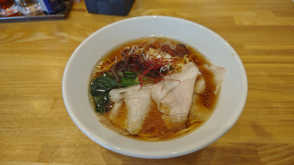 「にぼしラーメン(醤油)」@Noodles Labo 香蕎庵の写真