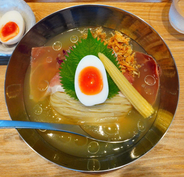 「【本店夏季限定】出雲冷麺」@宍道湖しじみ中華蕎麦 琥珀 東京本店の写真