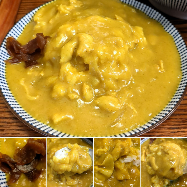 「ミニカレーライス　500円」@キッチンきらくの写真