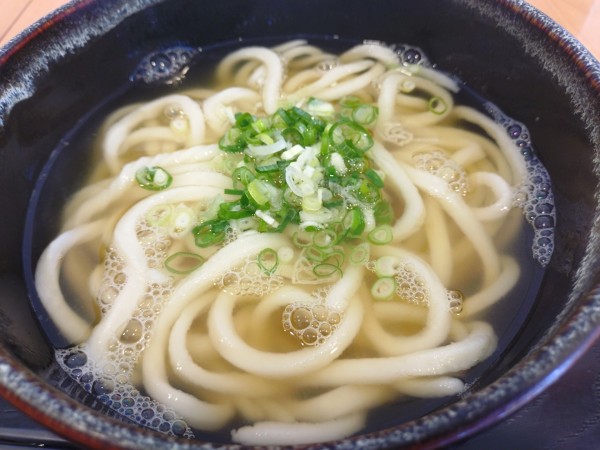 「かけうどん」@松の屋の写真