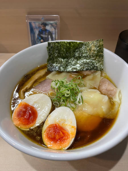 「特製中華そば」@手揉み中華そば 中村の写真