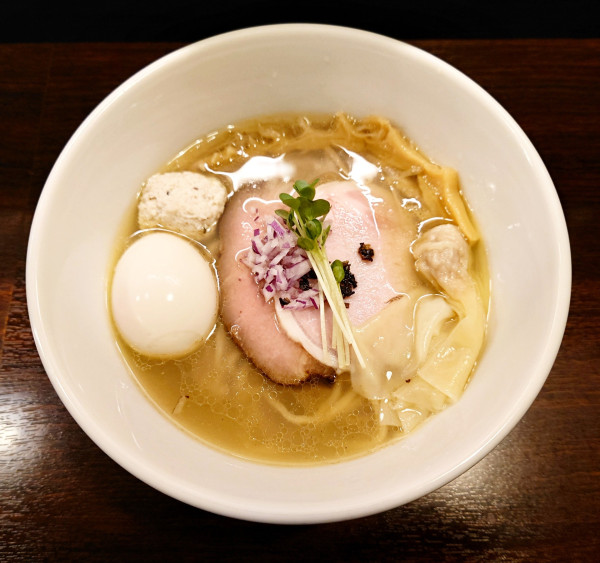 「味玉塩そば」@麺屋 ルリカケスの写真