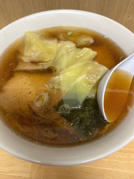「ワンタンメン」@谷ラーメンの写真