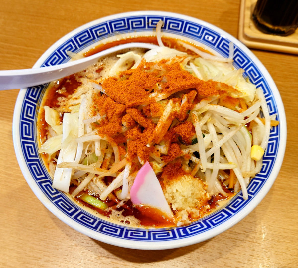 「辛激タンメン（辛さ２）」@トナリ 東陽町店の写真