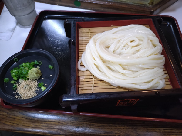 「ざるうどん690円」@川福 本店の写真