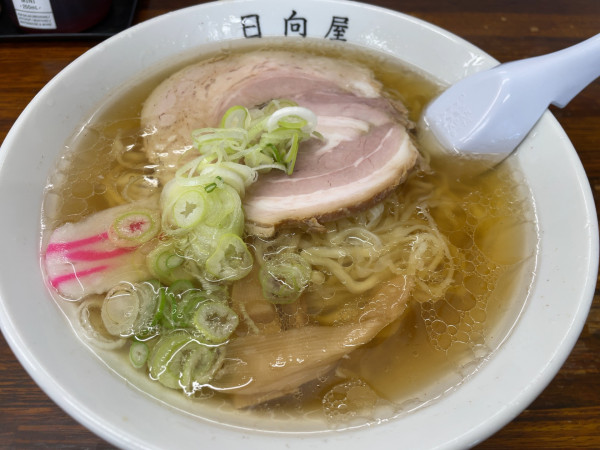 「ラーメン」@青竹手打ちラーメン 日向屋の写真