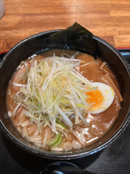 「魚介豚骨ラーメン」@まんぼうの写真