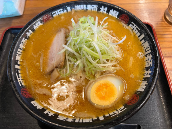 「味噌ラーメン　ハーフ」@麺場 もっけいの写真