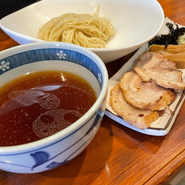 「鶏だし醤油つけ麺  1,000円」@麺＆cafe Coi.Coi.の写真