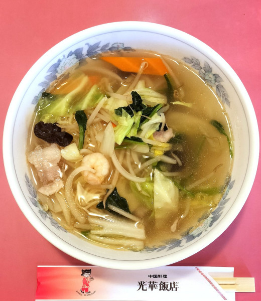 「五目ラーメン 850円」@光華飯店の写真