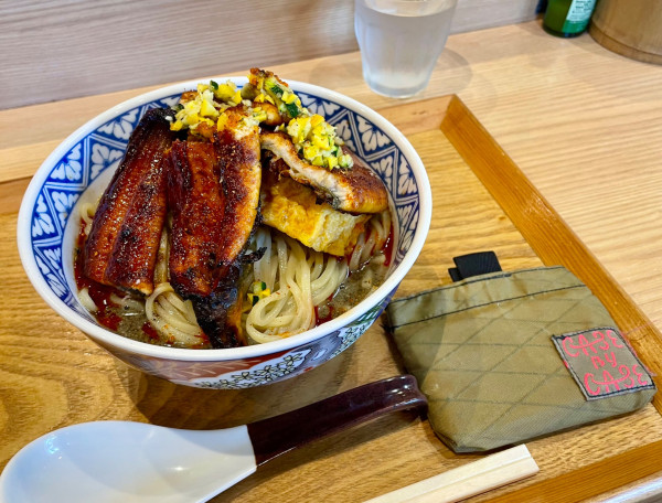 「国産鰻冷やし胡麻そば（兜）」@Handicraft Worksの写真