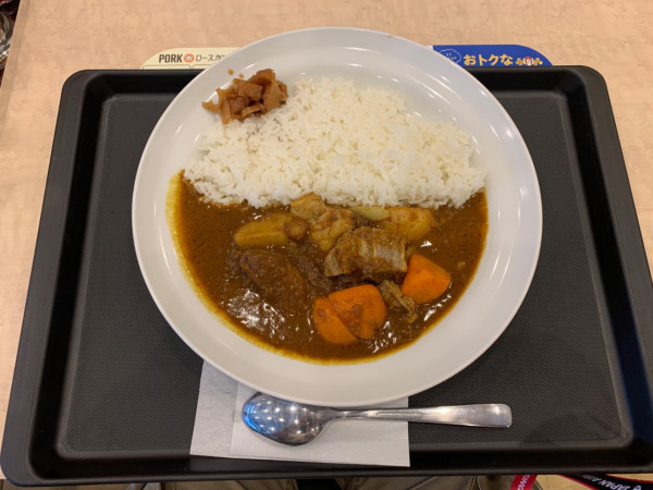 「ごろごろ野菜欧州ビーフカレー（トッピングビーフ）」@マイカリー食堂 幕張本郷店の写真