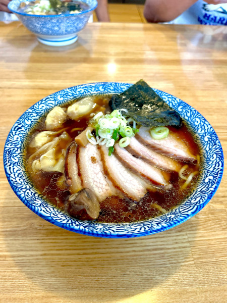 「はるゆたか(正油)わんたん、チャーシュー」@らーめん森や。の写真