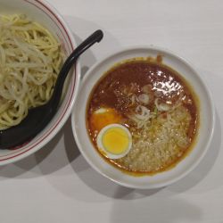 冷し海老味噌北極 背脂