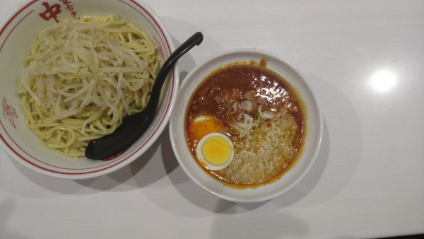 「冷し海老味噌北極 背脂」@蒙古タンメン 中本 吉祥寺店の写真