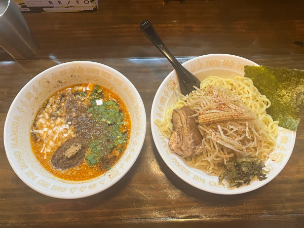 「シビカラ味噌つけ麺」@シビカラ味噌らー麺 鬼の目にも涙の写真