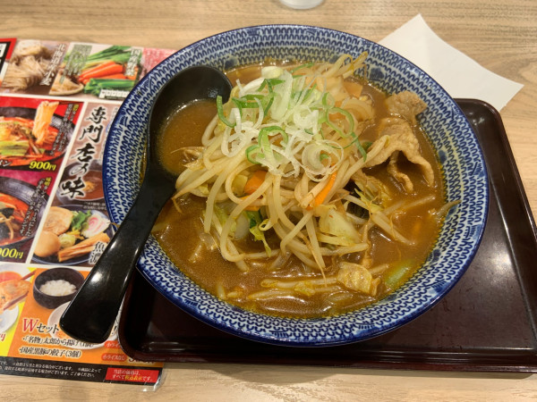 「カレータンメン」@埼玉タンメン 山田太郎 川島インター店の写真