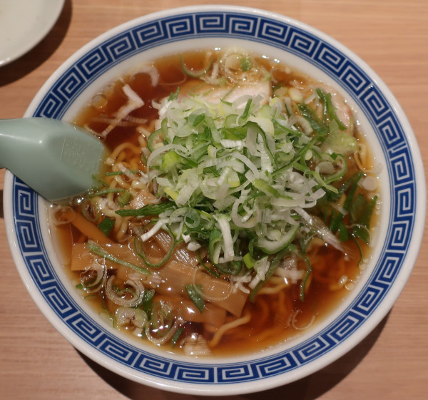 「ネギラーメン 850円」@駅前ラーメン ひげの写真