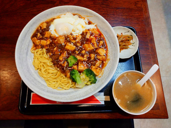 「麻婆豆腐あんかけ麺（980円）」@多福楼 川崎店の写真
