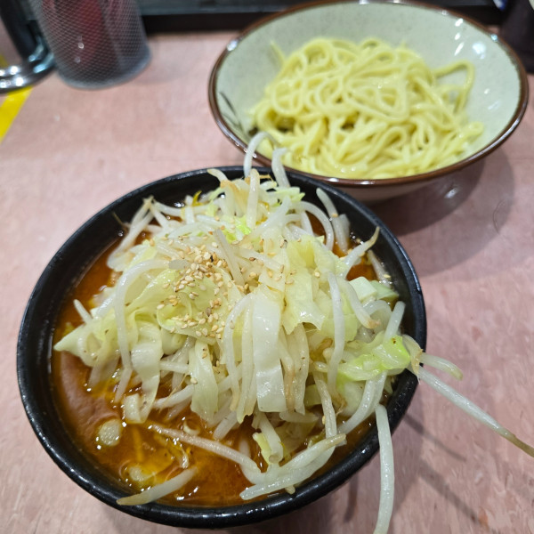 「もりそば小担々変更野菜」@所沢大勝軒の写真