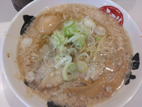 「特製1030円(選択太麺バリカタ味濃いめ脂多め)大盛110円」@環七ラーメン てらっちょの写真
