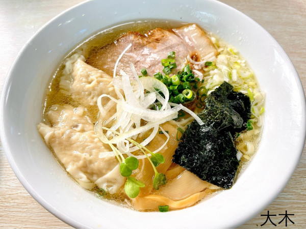 「豚塩ラーメン（750円）」@麺処 大木の写真