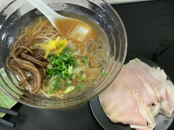 「アゴ出汁冷やし麺」@自家製麺SHINの写真