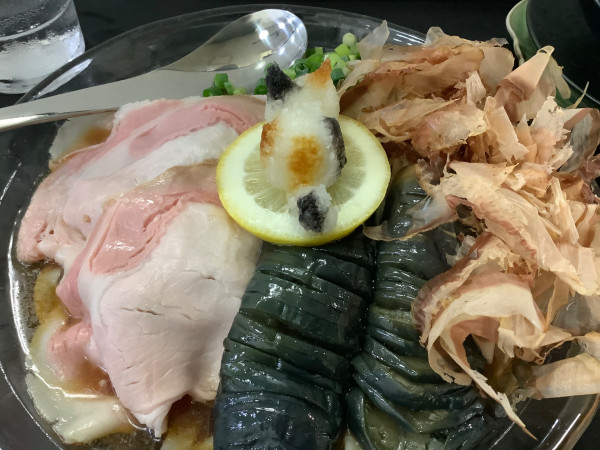 「冷やしきしめん風ぶっかけおろしニャン」@自家製麺SHINの写真