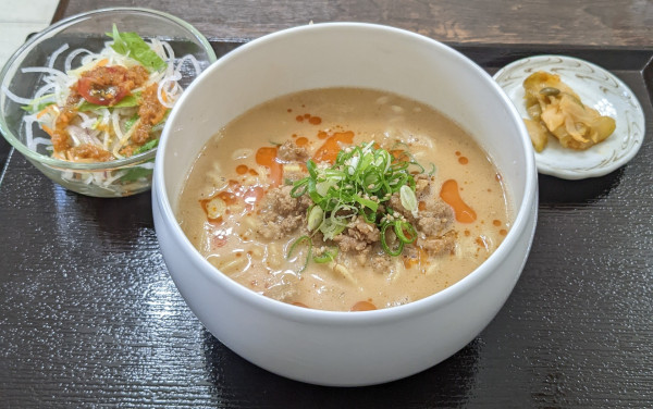 「担々麺(サービスランチ)」@中華料理 大千の写真