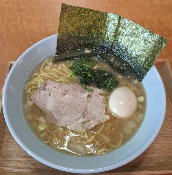 「ラーメン + 味玉」@ラーメンショップ大門 福大亭の写真