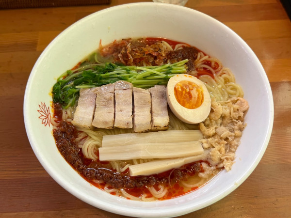 「【季節限定】冷製辣麺」@らぁめん 翠蓮の写真