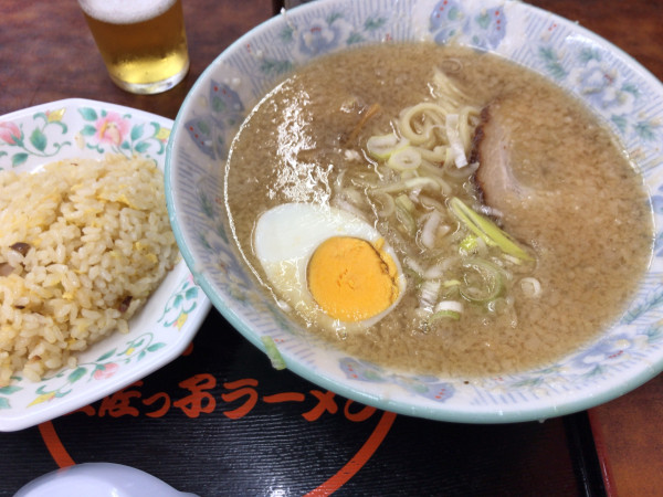 「マル得Aセット(半チャーハン+土佐っ子ラーメン) 900円」@環七土佐っ子ラーメン 池袋店の写真